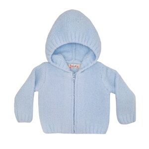 NEW Zubels Chenille Hooded Zip Up Sweater size 24 Months/2 Years